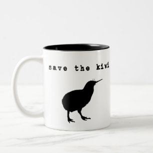 Save the Kiwi New Zealand Coffee Mug