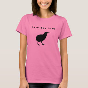 Save the Kiwi Womens Long Sleeve Shirt