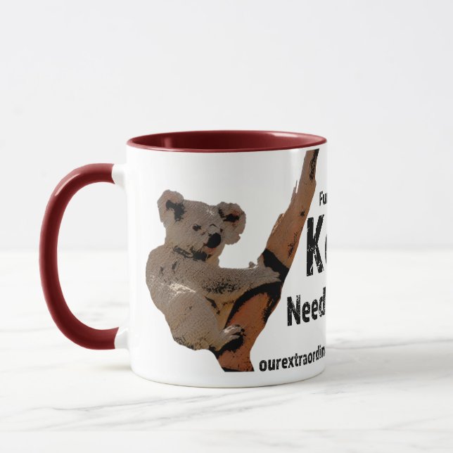 Save the Koalas Mug (Left)