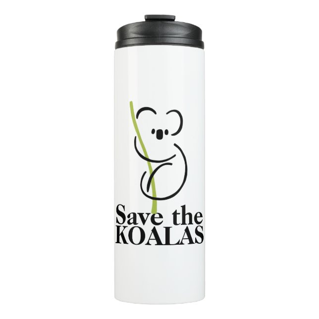 Save the Koalas Water Bottles (Front)