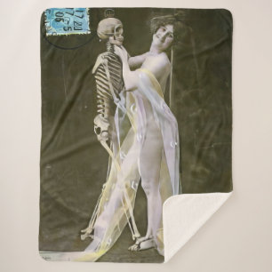 Save the Last Dance for Me  Sherpa Blanket