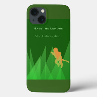 Save the Lemurs iPhone 13 Case