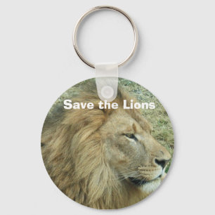Save the Lions Key Ring