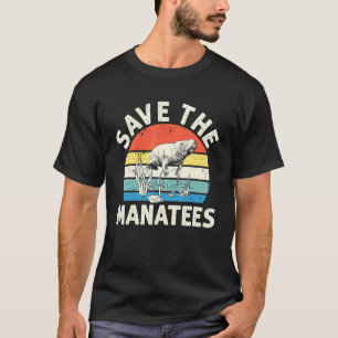 Save The Manatee Funny Mermaids Lover Shirt