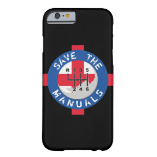 SAVE THE MANUALS BARELY THERE iPhone 6 CASE