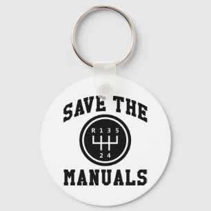 Save The Manuals Key Ring