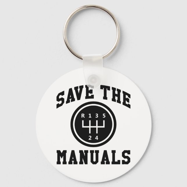 Save The Manuals Key Ring (Front)