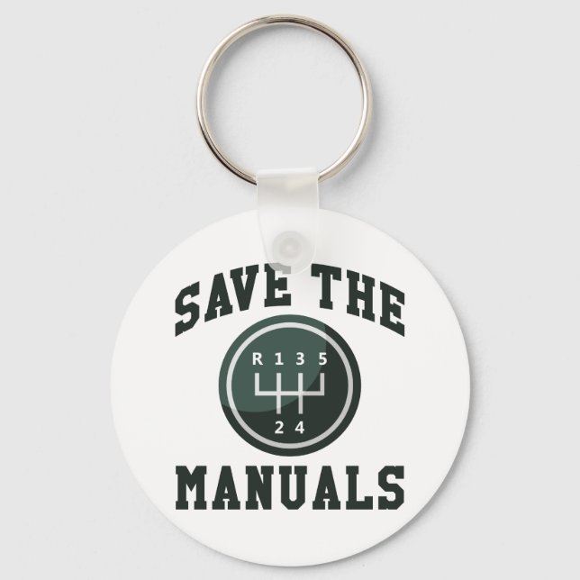 Save The Manuals Key Ring (Front)