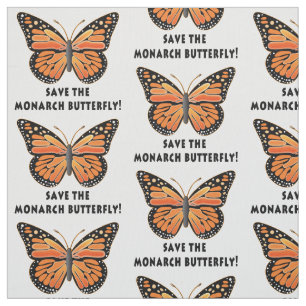 Save the Monarch Butterfly Fabric
