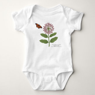 Save The Monarch Butterfly Population Baby Bodysuit