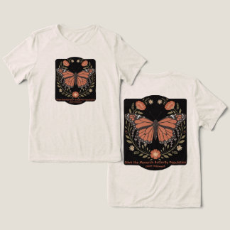 Save the Monarch Butterfly Population Tri-Blend Shirt