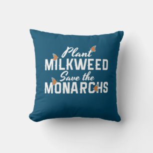 Save The Monarchs Butterfly Cushion