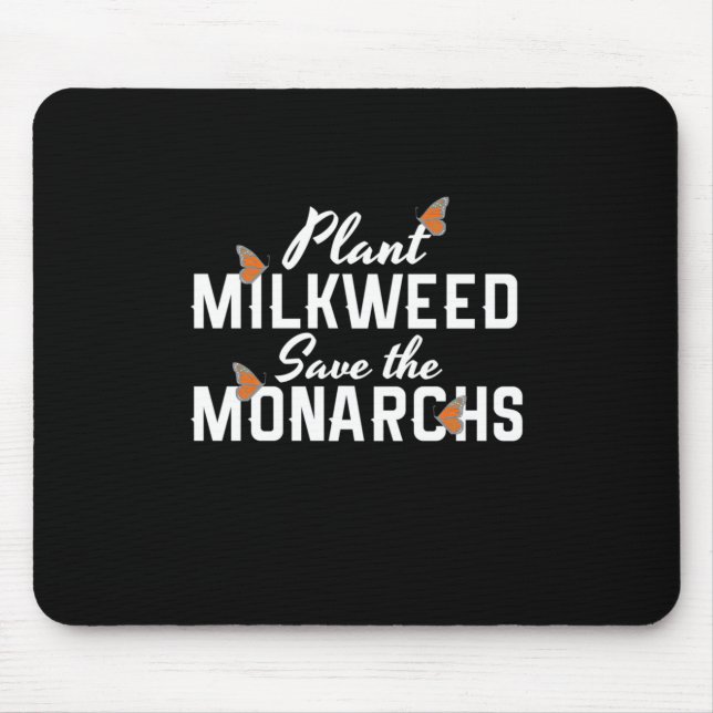 Save The Monarchs Butterfly Mouse Mat (Front)