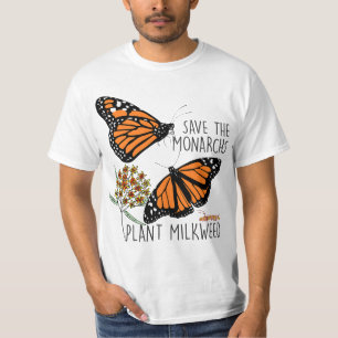 Save The Monarchs Plant Some Milkweed Butterfly Gi T-Shirt