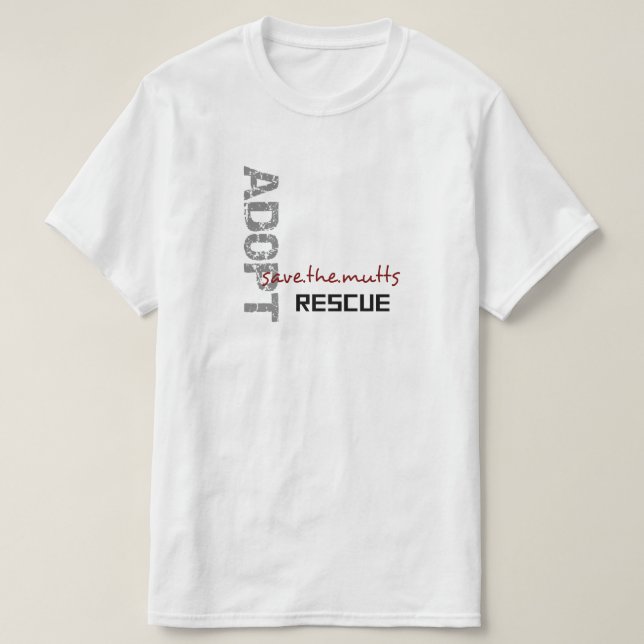 Save The Mutts Unisex Tee (Design Front)
