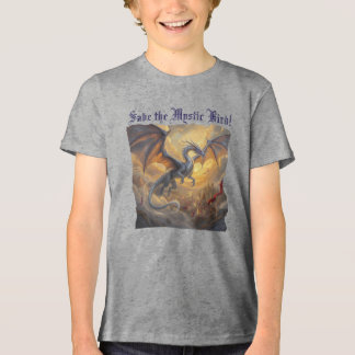 "Save the Mystic Bird"   Tri-Blend Shirt