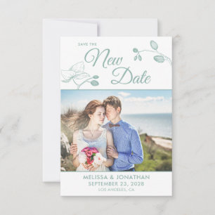 Save The New Date wedding postponement photo