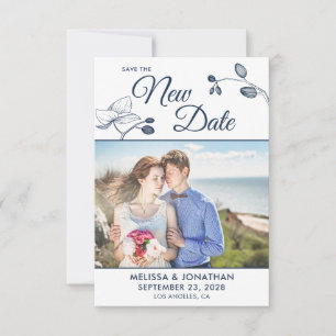 Save The New Date wedding postponement photo
