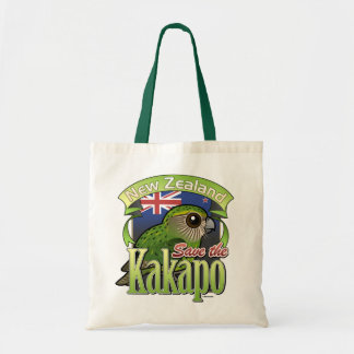 Save the New Zealand Kakapo Tote Bag
