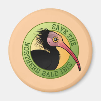 Save the Northern Bald Ibis Magnet