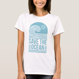 Save the ocean activist quotes aesthetic T-Shirt