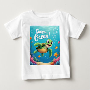 Save The Ocean Baby T-Shirt