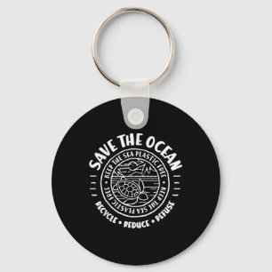 Save The Ocean, Environmental Protection, Scuba Di Key Ring
