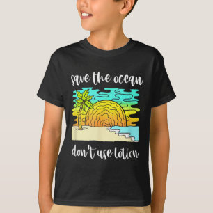 Save The Ocean Environmental Protection T-Shirt