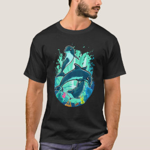 Save The Ocean Marine Biology Dolphin T-Shirt