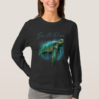 Save The Ocean Sea Turtle Environmental Awareness