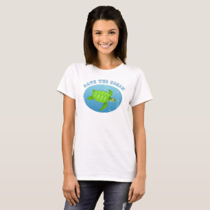 Save the Ocean Sea Turtle T-Shirt