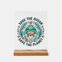 Save the Ocean Sea Turtle Vintage Engraving Shirt_