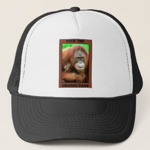Save the Orangutans Trucker Hat
