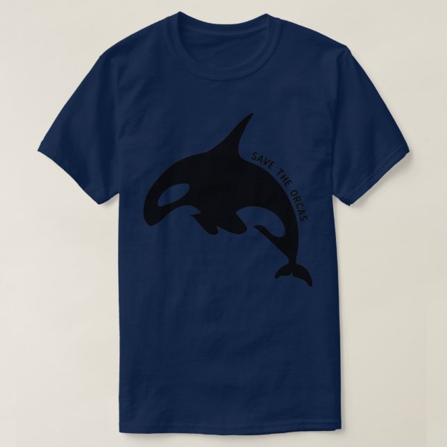 Save the Orcas 1 T-Shirt (Design Front)