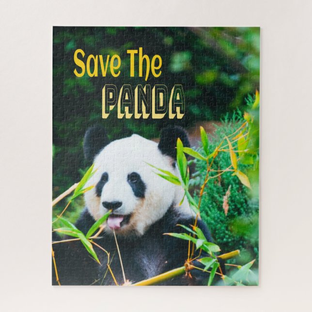 Save The Panda Jigsaw Puzzle (Vertical)