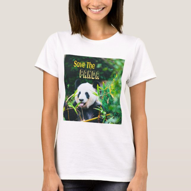 Save The Panda T-Shirt (Front)