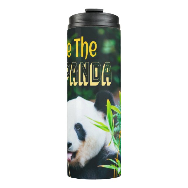 Save The Panda Thermal Tumbler (Front)