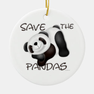 Save The Pandas Ornament