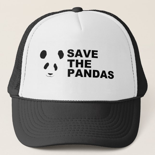 Save The Pandas Trucker Hat (Front)