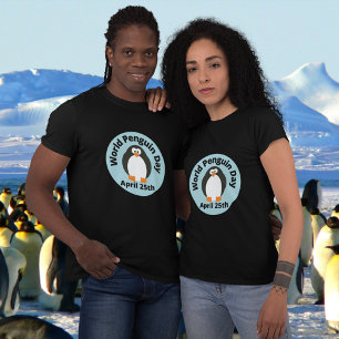 Save the Penguin World Penguin Day  T-Shirt