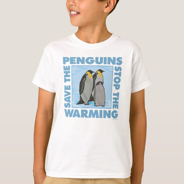 Save the Penguins T-Shirt (Front)