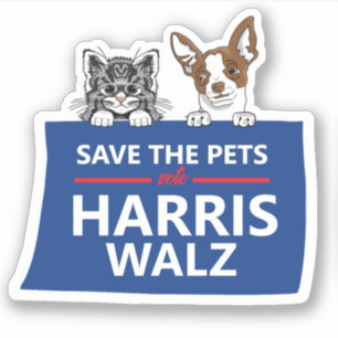 Save the Pets for Harris Walz 2024