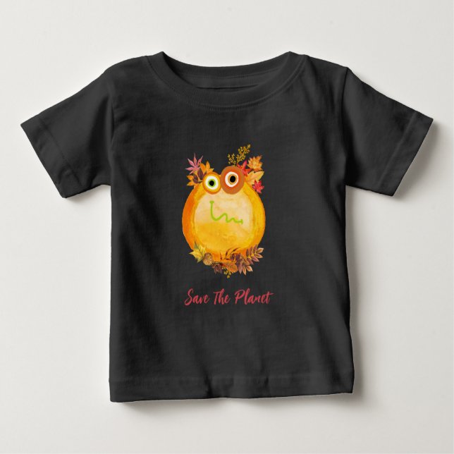 Save The Planet Baby T-Shirt (Front)
