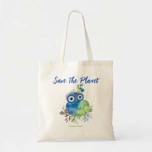 Save The Planet by Little Guys Collection Tote Bag