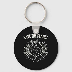 Save The Planet Earth Day 2025 Environment Arbor D Key Ring
