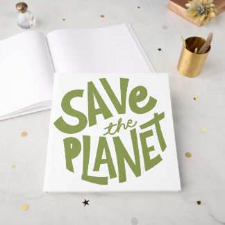 Save the Planet Eco Design Guest Book