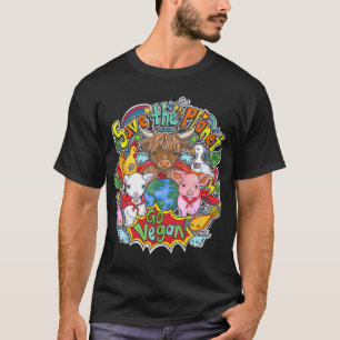 Save the Planet - Go Vegan! T-Shirt