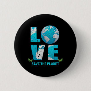 Save The Planet Love Erde Save The World Environme 6 Cm Round Badge