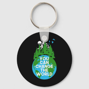 Save The Planet Mother Earth Cool Earth Day Lovers Key Ring