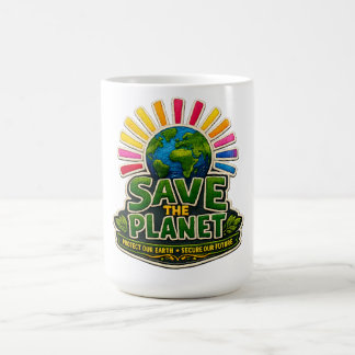 🌍☕ “Save the Planet” Mug🌱 Coffee Mug